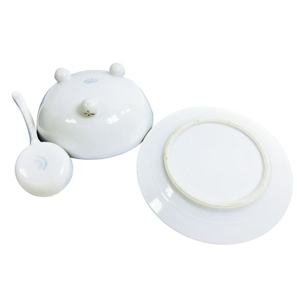 Nippon 3 Piece Mayo Set Hand Painted - Picture 6 of 7